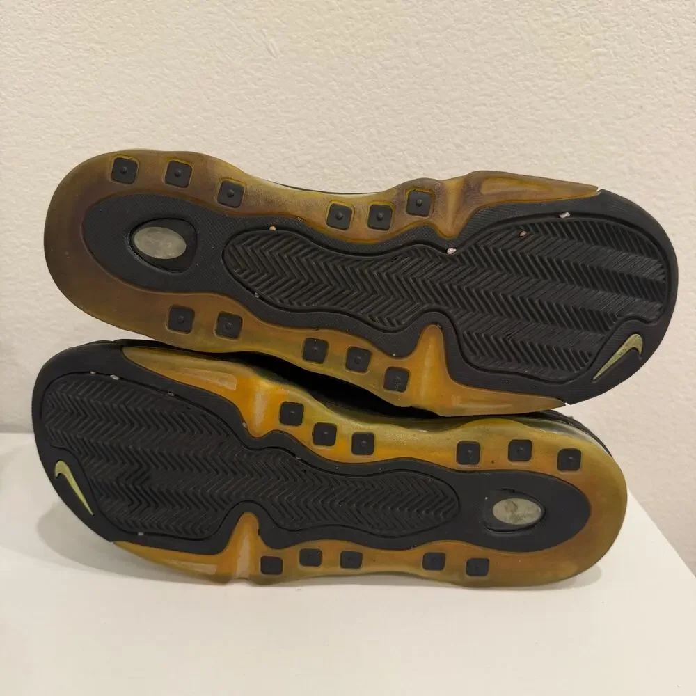 Nike Air Max Uptempo 97 Black Volt CT366724-071 Men’s Size 10.5 | OG Box | EUC